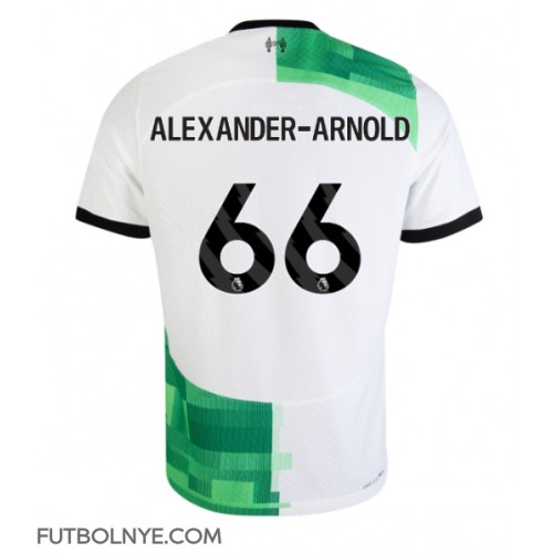 Camiseta Liverpool Alexander-Arnold #66 Visitante Equipación 2023-24 manga corta